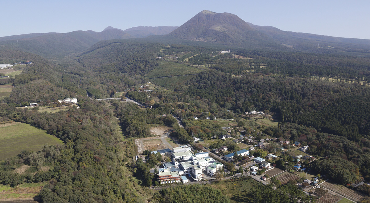 赤城山の清冽な伏流水